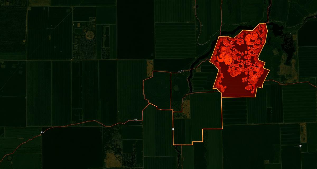 Footprint determinista de daño detectado por SAR